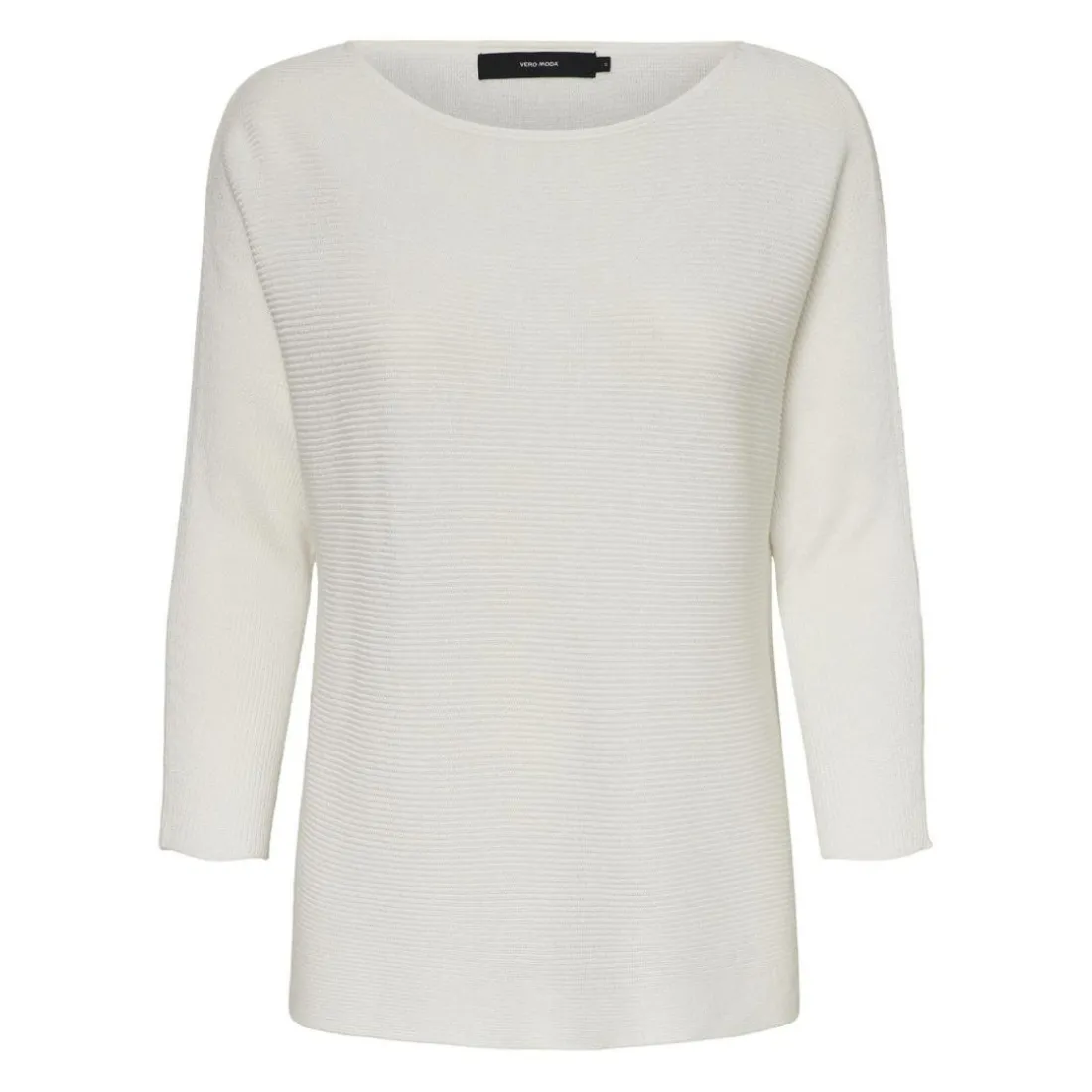 Pull-overs Col bateau Manches 3/4 blanc