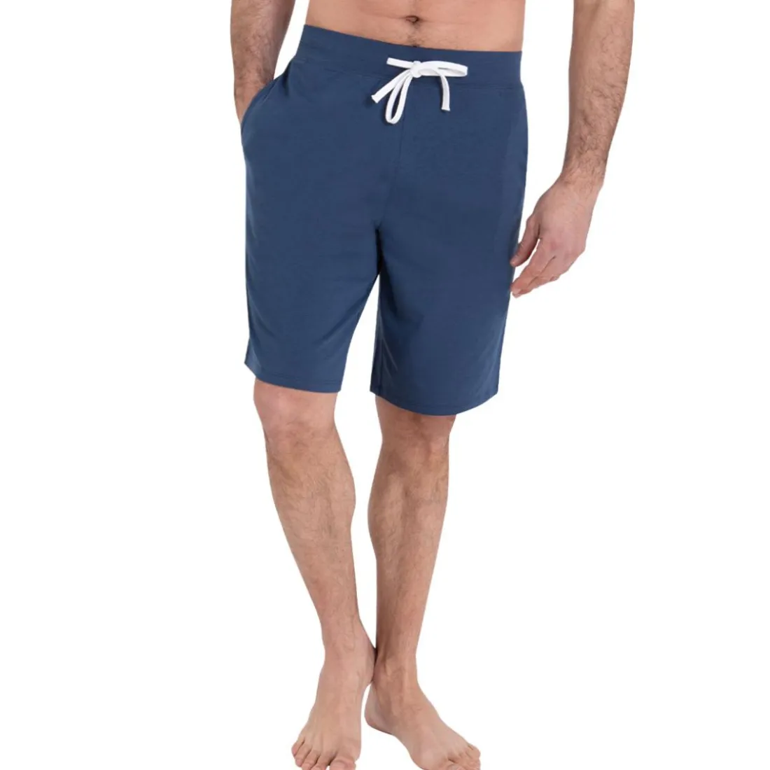 Pyjama court col tunisien homme Chic Athena multicolore en coton