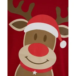Pyjama de noël garçon - rouge en coton