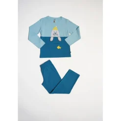 Pyjama Long garçon en Coton - Bleu - Otarie
