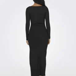 Robe à manches longues Emma noir
