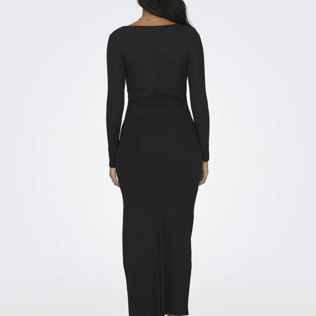 Robe à manches longues Emma noir