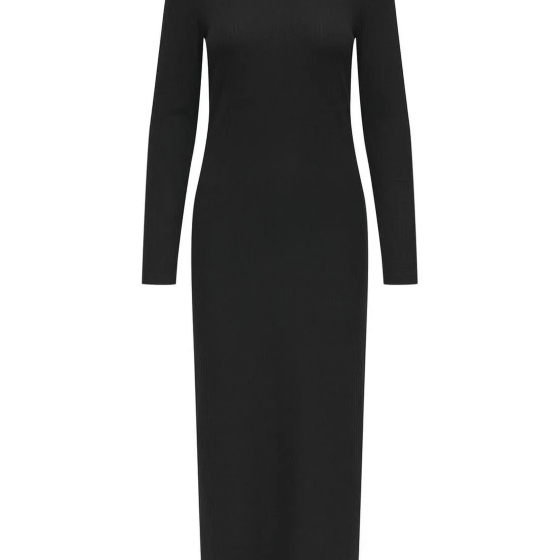 Robe à manches longues Emma noir