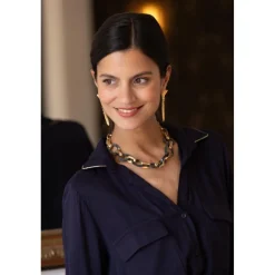 Robe chemise ceinturée Dandy en viscose