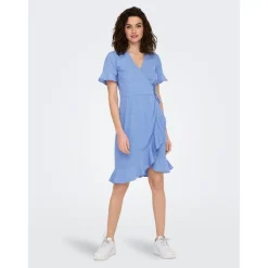 Robe courte Bleu