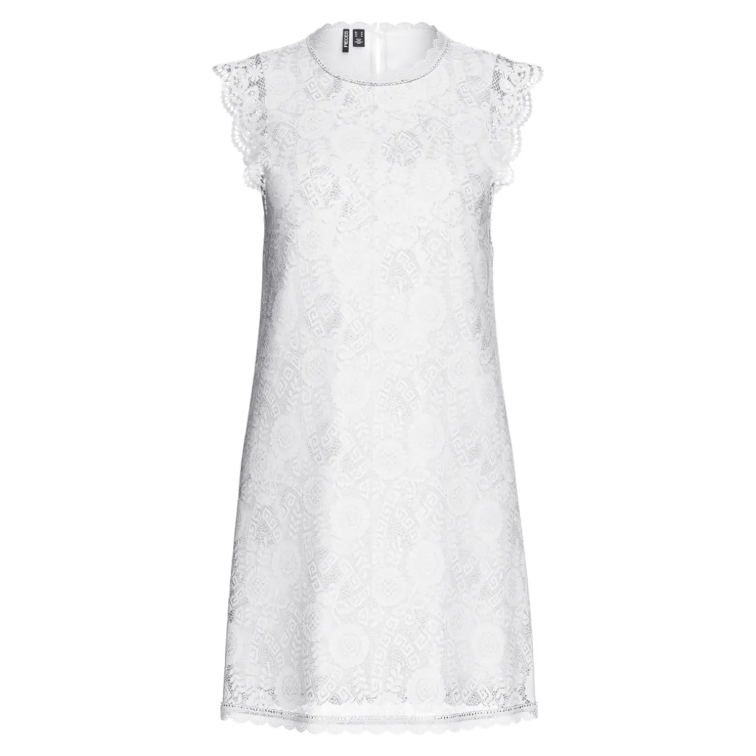 Robe courte en dentelle Colline blanc écru Daisy