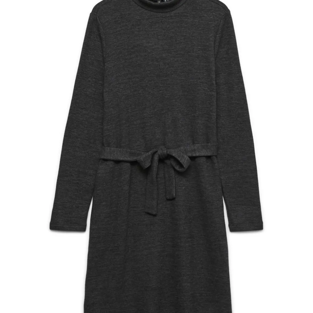 Robe courte en polyester Bella noir