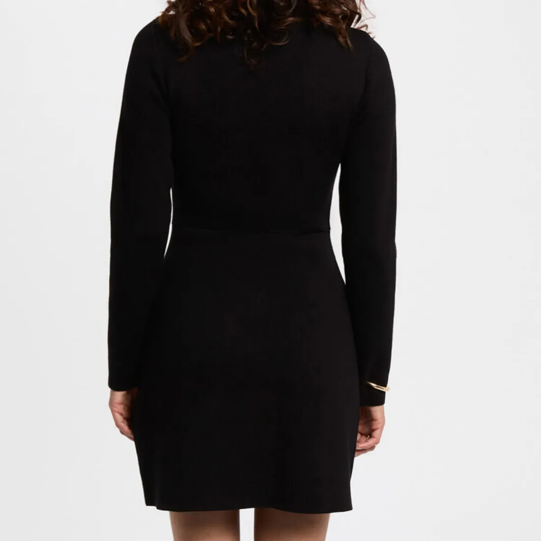 Robe courte femme Morgan noir en viscose