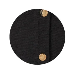 Robe courte femme noir en viscose