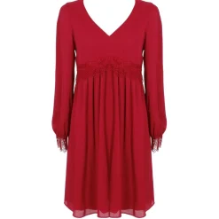 Robe courte femme Rouge