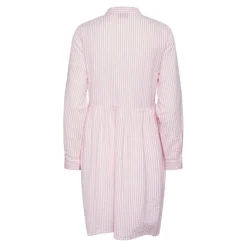 Robe courte manches longues en coton Sally lavande Xia