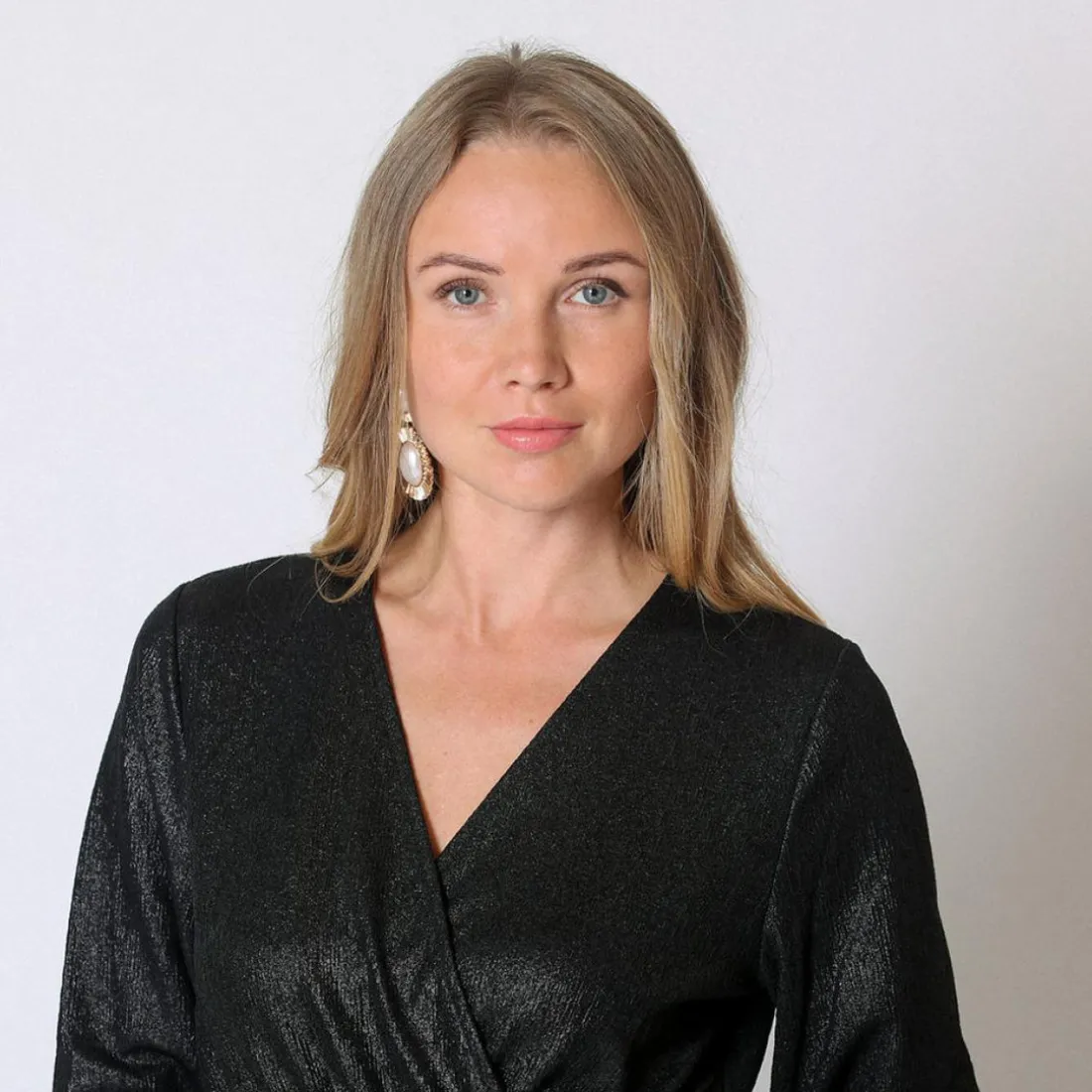 Robe croisée courte