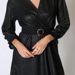 Robe croisée courte