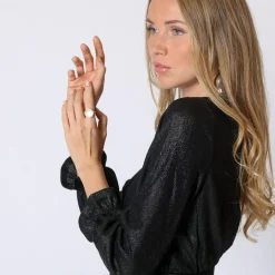 Robe croisée courte