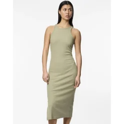 Robe débardeur Cruka gris en coton Maya