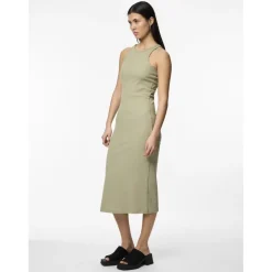 Robe débardeur Cruka gris en coton Maya