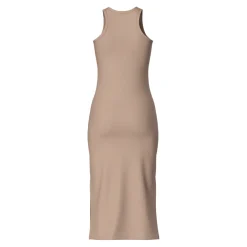 Robe débardeur Cruka marron en coton Vivi