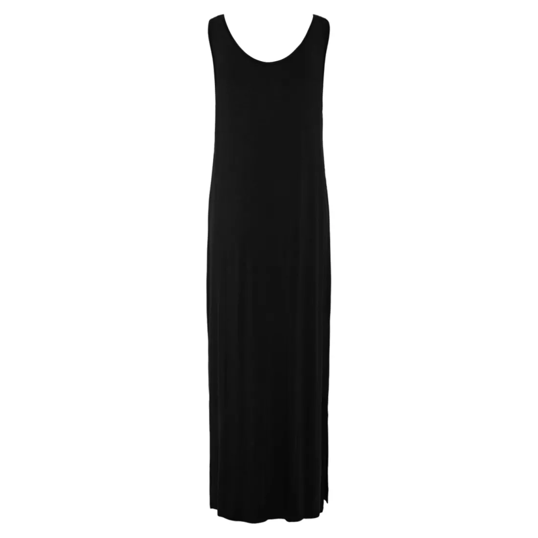 Robe débardeur en viscose Sofia noir Lana