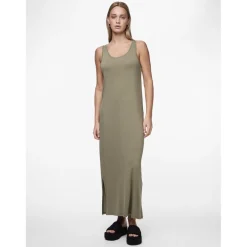 Robe débardeur en viscose Sofia vert Adèle
