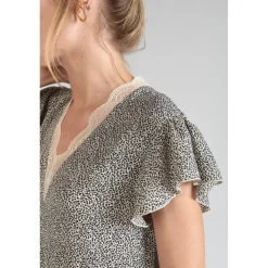 Robe droite ALIETTE blanc