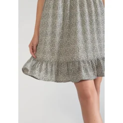 Robe droite ALIETTE blanc