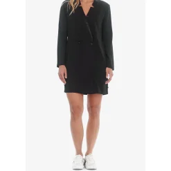 Robe droite AURORA noir