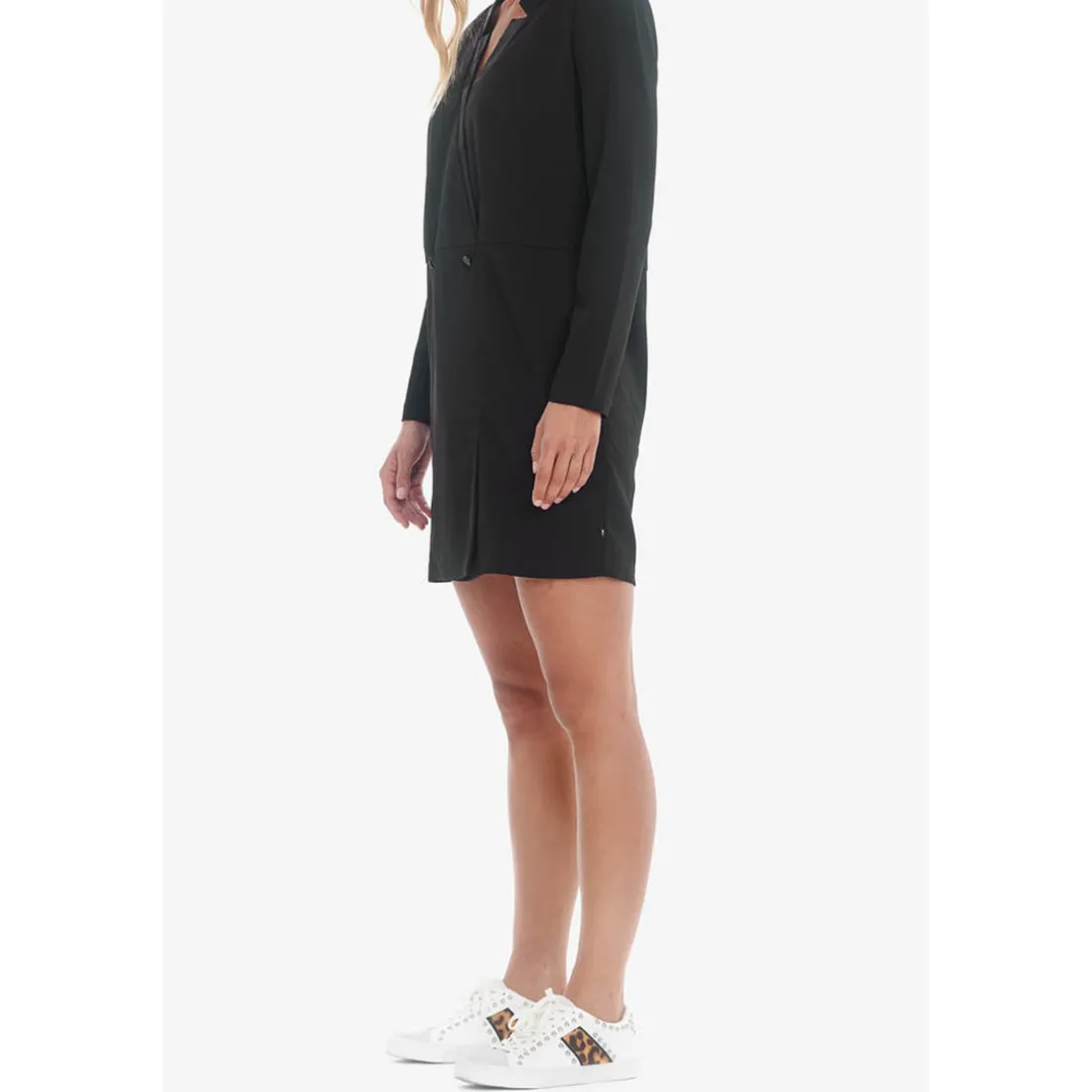 Robe droite AURORA noir