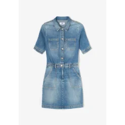 Robe droite en jeans ALVY bleu Demi