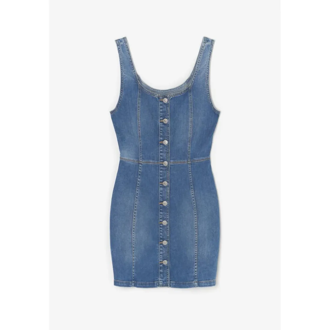 Robe droite en jeans TIRANA bleu Xena