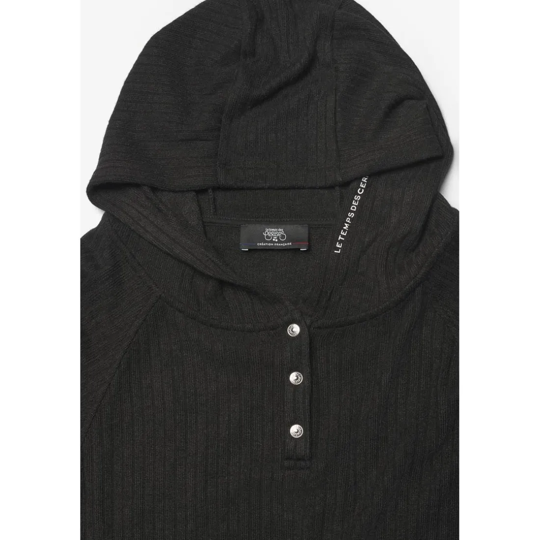 Robe droite fille CAPPUGI noir en viscose