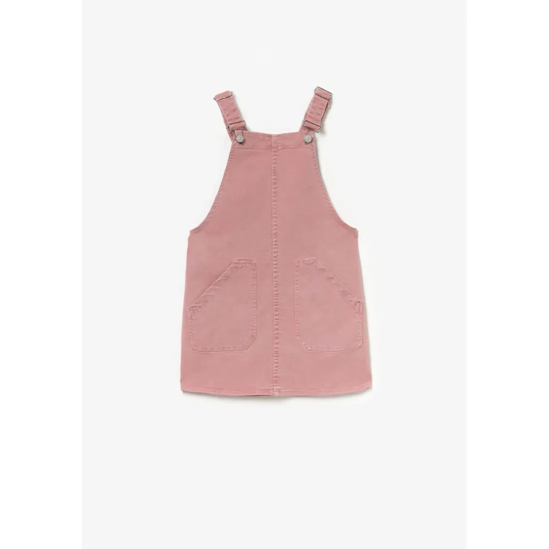 Robe droite fille en jeans AZURE rouge