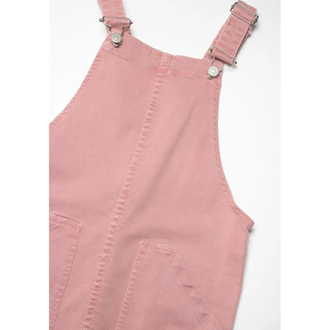 Robe droite fille en jeans AZURE rouge