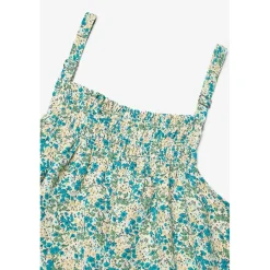 Robe droite fille TATEGI bleu