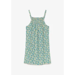 Robe droite fille TATEGI bleu