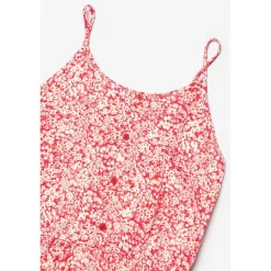 Robe droite fille YULIGI rouge