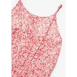 Robe droite fille YULIGI rouge