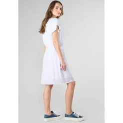 Robe droite JOLIBOI blanc Yule