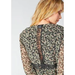 Robe droite REVE vert