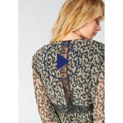 Robe droite REVE vert