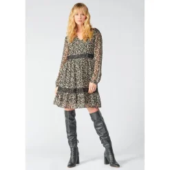 Robe droite REVE vert