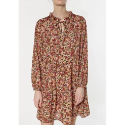 Robe droite SUN rose