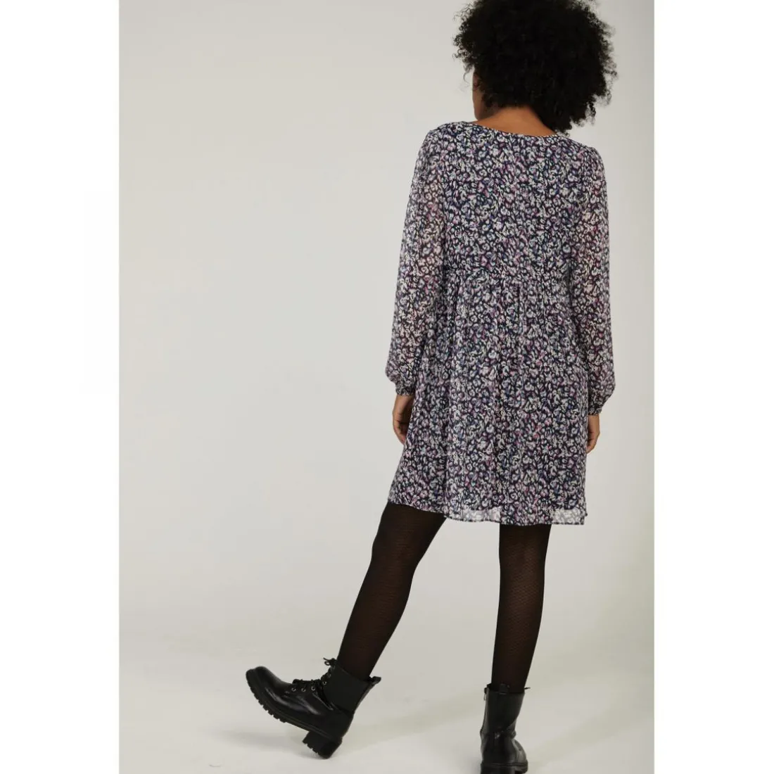Robe effet transparent