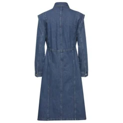 Robe en jean femme bleu
