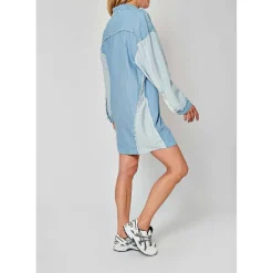 Robe En Jean LOANE bleu en coton
