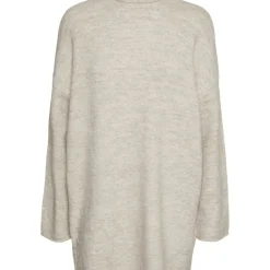 Robe en maille gris clair Gemma Rae