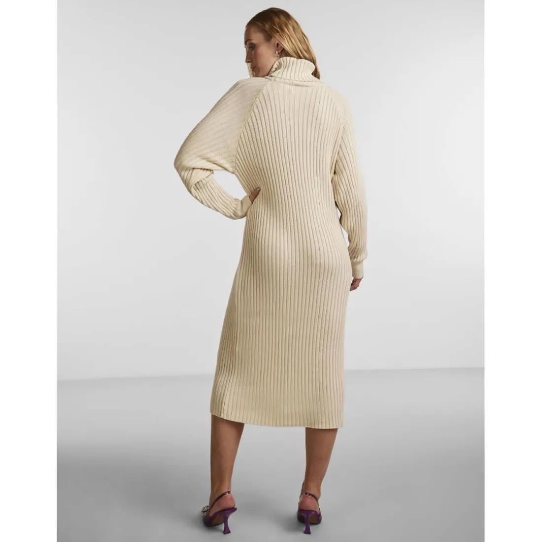 Robe en maille gris Molly