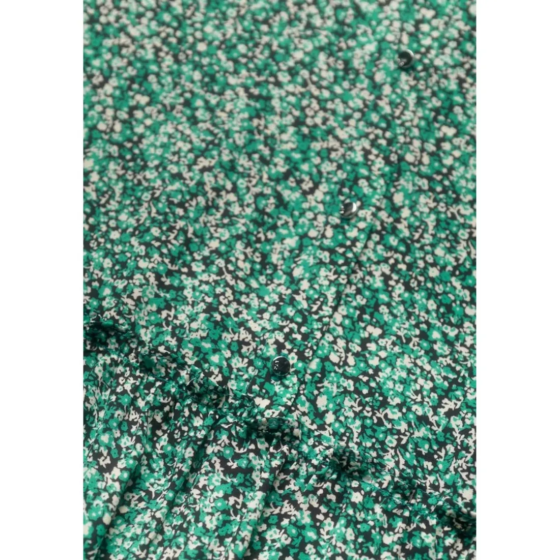 Robe evasée fille, patineuse COLETTAG vert