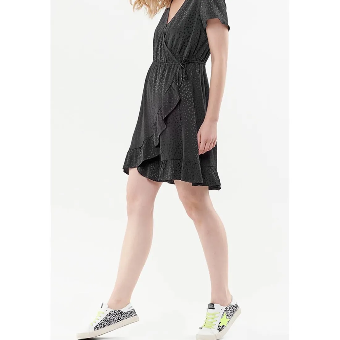 Robe evasée, patineuse ARUGA noir