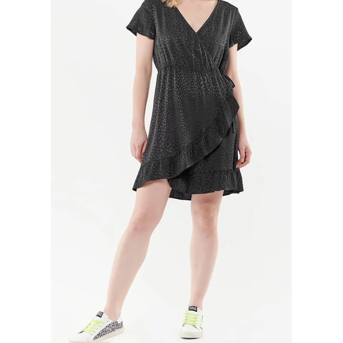 Robe evasée, patineuse ARUGA noir