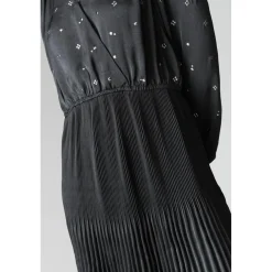 Robe evasée, patineuse DONA - Noire